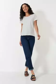 Одежда для экипажа футболка с короткими рукавами Perfect Scoop Crew Clothing Company, белый