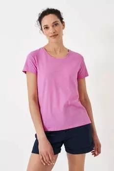 Одежда для экипажа футболка с короткими рукавами Perfect Scoop Crew Clothing Company, розовый
