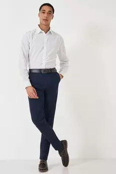 Одежда для экипажа, облегающие брюки чиносы Crew Clothing Company, синий