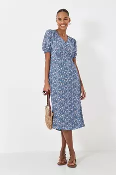 Одежда для экипажа платье цвета чая Crew Clothing Company, синий