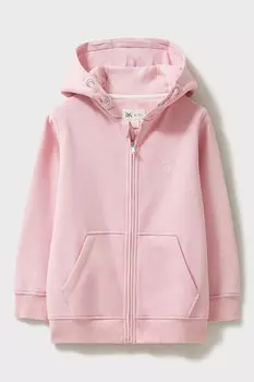 Одежда для экипажа, повседневная толстовка с капюшоном из хлопка пастельных тонов Crew Clothing Company, розовый