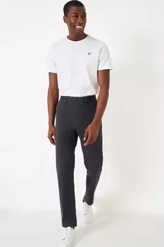 Одежда для экипажа прямые брюки чинос Crew Clothing Company, серый