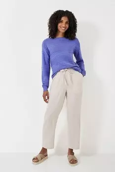 Одежда для экипажа Тали Джемпер с вырезом лодочкой Crew Clothing Company, синий