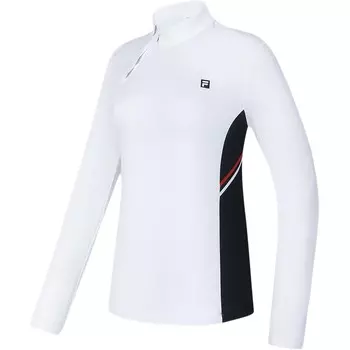 Одежда для гольфа женская белая Fila