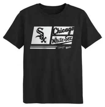 Одежда для команды MLB Little Kids' Chicago White Sox, черная футболка Multi Hit MLB Team Apparel