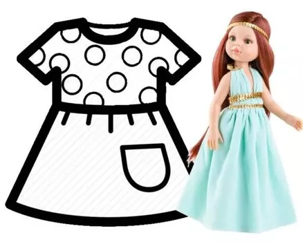 Одежда для куклы Paola Reina 32 см 54542