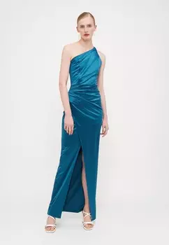 Одежда для особых случаев AUTUMN WEDDING LOIS ONE SHOULDER MAXI WAL G TALL, бирюзовый