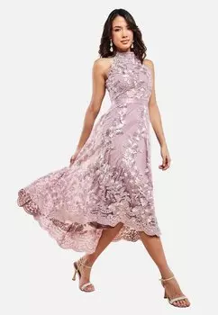 Одежда для особых случаев HALTER HIGH AND LOW Goddiva, розовый