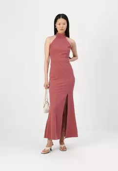 Одежда для особых случаев HALTER NECK MAXI DRESS WAL G., светло-красный