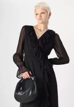 Одежда для особых случаев VIODA MAXI FRILL DRESS VILA, черный