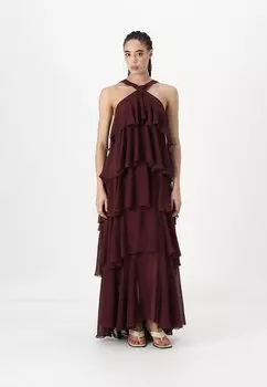 Одежда для особых случаев VMFELICIA MAXI DRESS Vero Moda, бордовый