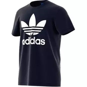 Одежда Футболка мужская синяя Adidas Originals, синий