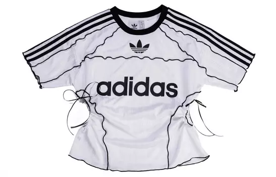 Одежда Футболка женская белая Adidas Originals