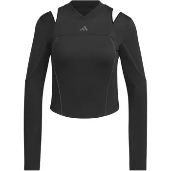Одежда Футболка женская черная Adidas