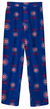 Одежда команды MLB Детские брюки для сна Chicago Cubs Royal для маленьких детей MLB Team Apparel
