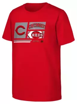 Одежда команды MLB Молодежная красная футболка Cincinnati Reds Multi Hit MLB Team Apparel