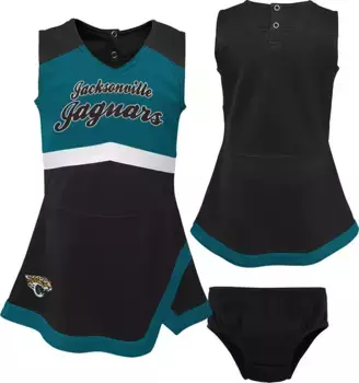 Одежда команды НФЛ для малышей Jacksonville Jaguars, платье с веселым принтом NFL Team Apparel