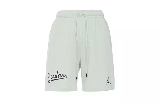 Одежда Повседневные шорты Мужские Зеленый Jordan, зеленый