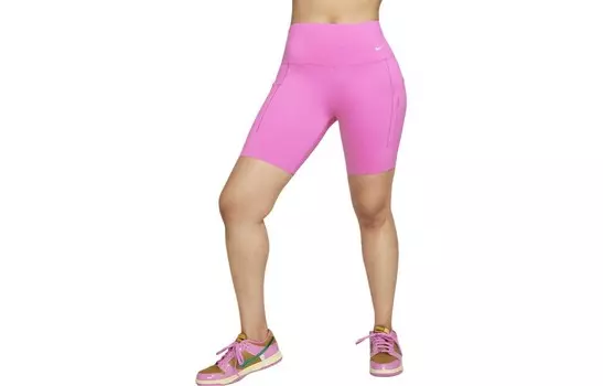 Одежда Повседневные шорты женские розовые Nike