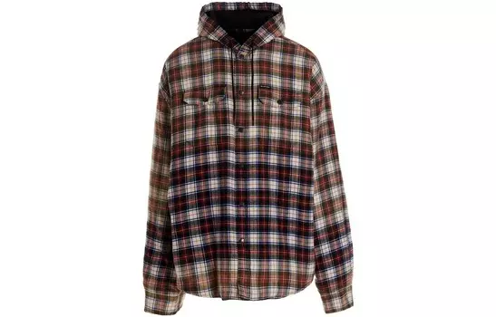 Одежда Рубашка Мужская Многоцветная Balenciaga, цвет Multicolor
