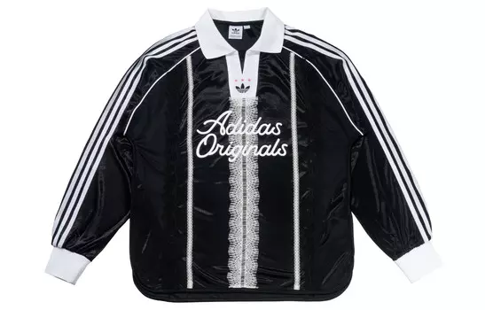 Одежда Рубашка поло женская черная Adidas Originals