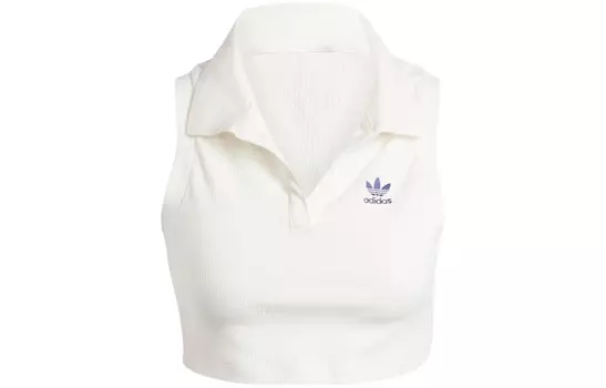 Одежда Жилет женский Белый Adidas Originals