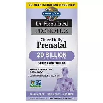 Один раз в день для беременных (30 капсул) Garden of Life