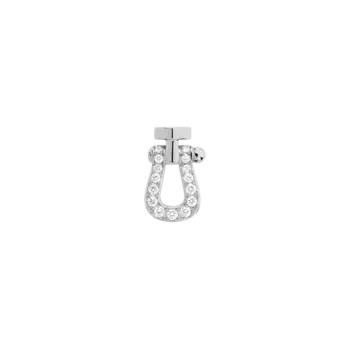 Одиночная серьга Fred Force 10 из белого золота с бриллиантами