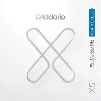 Одиночные стальные одинарные D'Addario XS 0,0165