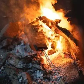 Одиночный квадратный кухонный утюг Camp Chef, цвет True Seasoned