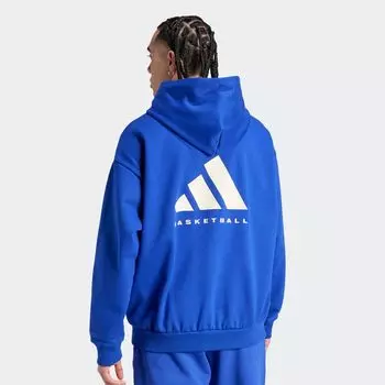 Одна флисовая толстовка adidas Originals, цвет lucid blue