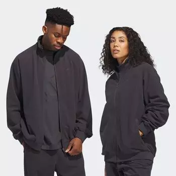 Одна флисовая тренировочная куртка. adidas Originals, цвет carbon