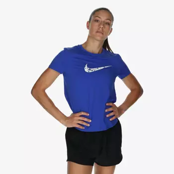 Одна футболка с галочкой Nike, синий
