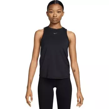 Одна классическая майка dri-fit Nike, цвет black/black