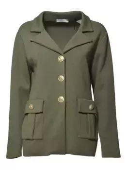 Однобортная куртка Charlott, зеленый