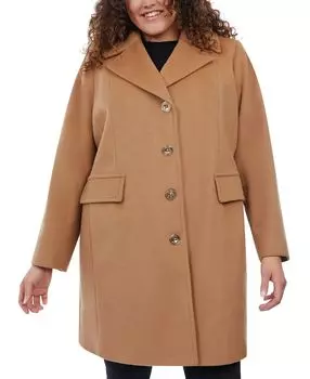 Однобортное ходунковое пальто больших размеров, созданное для macy's Michael Kors, мульти