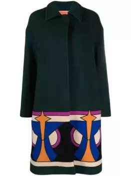 Однобортное пальто Boxy La DoubleJ, зеленый