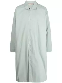 Однобортное пальто FEAR OF GOD ESSENTIALS, зеленый