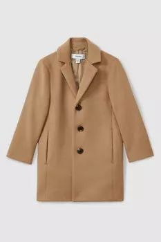 Однобортное пальто Gable Reiss, коричневый
