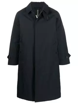 Однобортное пальто Gonville Mackintosh, синий