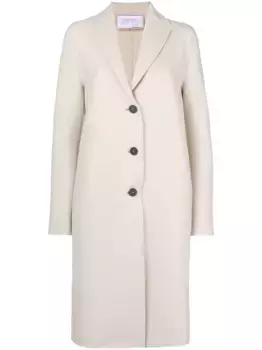 Однобортное пальто Harris Wharf London, нейтральный