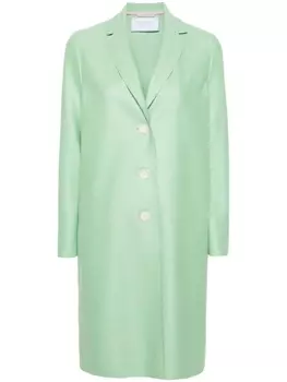 Однобортное пальто Harris Wharf London, зеленый