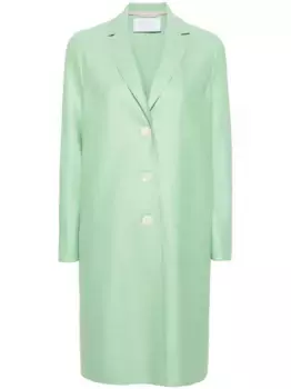 Однобортное пальто Harris Wharf London, зеленый