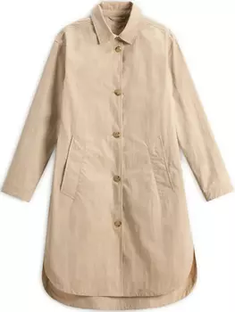 Однобортное пальто из шерсти Woolrich, нейтральный