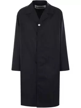 Однобортное пальто Jil Sander, черный