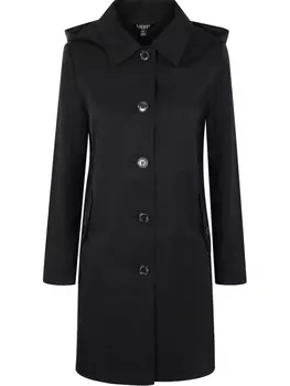 Однобортное пальто Lauren Ralph Lauren, черный