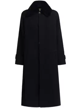 Однобортное пальто Marni, черный