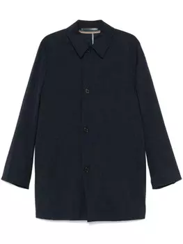 Однобортное пальто Paul Smith, синий