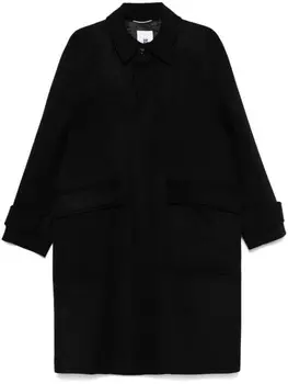 Однобортное пальто PT Torino, черный