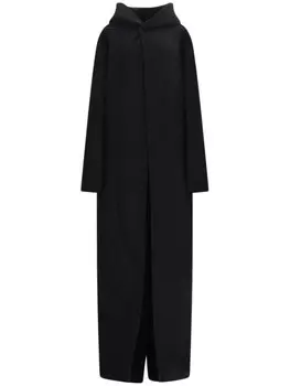 Однобортное пальто Rick Owens, черный